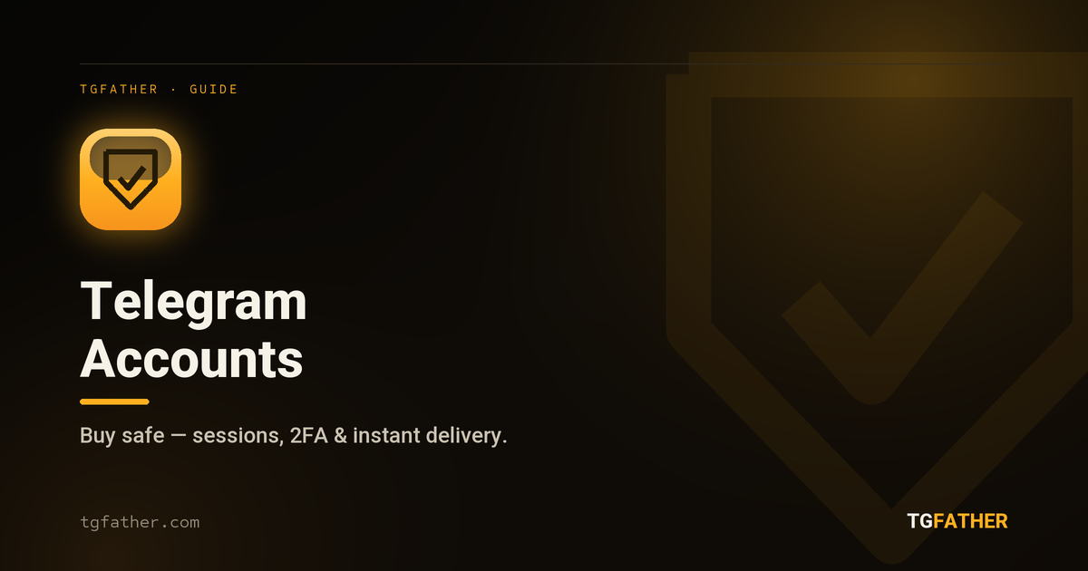 TData, Telethon session or login code: TgFather guide