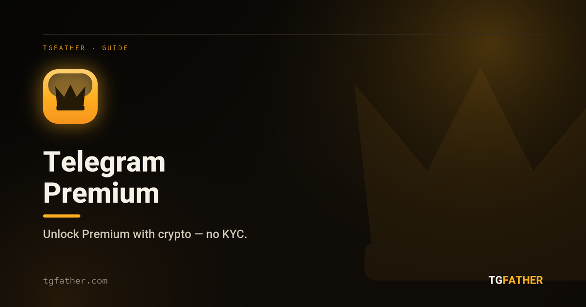 Is Telegram Premium worth it for files and limits: TgFather guide